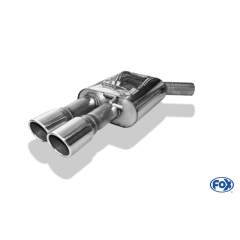 Fox Endschalldämpfer 2x90mm