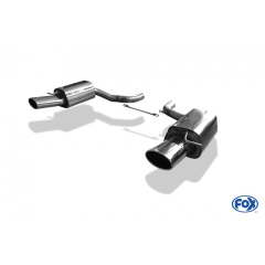 Fox Duplex-Endschalldämpfer je 1x140x90mm