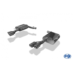 Fox Duplex-Endschalldämpfer je 2x76mm
