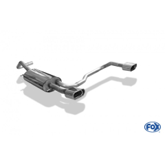 Fox Duplex-Endschalldämpfer je 1x135x80mm
