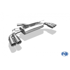 Fox Duplex-Endschalldämpfer je 2x80mm