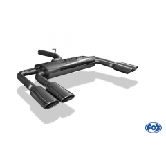 Fox Duplex-Endschalldämpfer je 2x106x71mm oval
