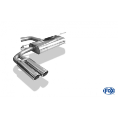 Fox Endschalldämpfer 2x80mm