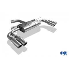 Fox Duplex-Endschalldämpfer je 2x80mm