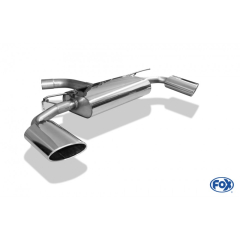 Fox Duplex-Endschalldämpfer je 1x160x90mm