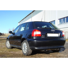 Fox Duplex-Endschalldämpfer je 130x50mm oval