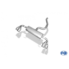 Fox Duplex-Endschalldämpfer je 2x90mm