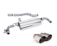Milltek Duplex-Komplettanlage je 115mm GT Titanium