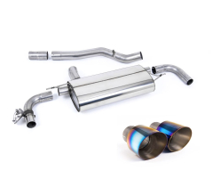 Milltek Duplex-Komplettanlage je 115mm GT Burnt Titanium