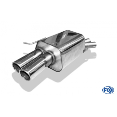 Fox Endschalldämpfer 2x80mm