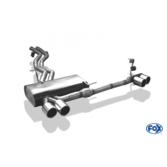 Fox Duplex-Endschalldämpfer je 2x80mm