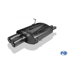 Fox Endschalldämpfer 2x80mm