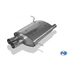 Fox Endschalldämpfer 2x70mm