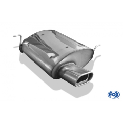 Fox Endschalldämpfer 135x80mm