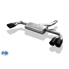 Fox Duplex-Endschalldämpfer je 2x90mm schwarz