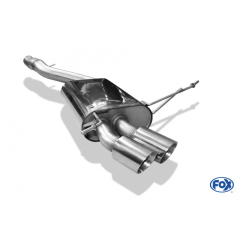 Fox Endschalldämpfer 2x80mm