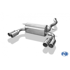 Fox Duplex-Endschalldämpfer je 2x80mm