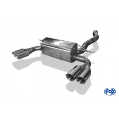 Fox Duplex-Endschalldämpfer je 2x80mm