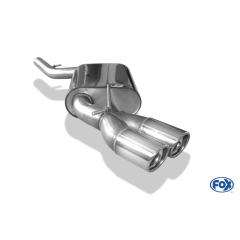 Fox Endschalldämpfer 2x76mm