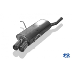 Fox Endschalldämpfer 2x76mm