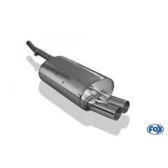 Fox Endschalldämpfer 2x76mm