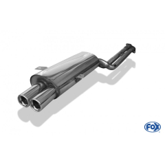 Fox Endschalldämpfer 2x76mm