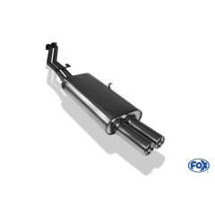 Fox Endschalldämpfer 2x76mm