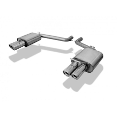 Fox Duplex-Endschalldämpfer je 2x80mm