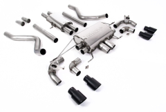 Milltek Duplex-Komplettanlage je 2x90mm GT Black