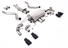 Milltek Duplex-Komplettanlage je 2x90mm GT Black