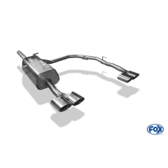 Fox Duplex-Endschalldämpfer je 2x76mm