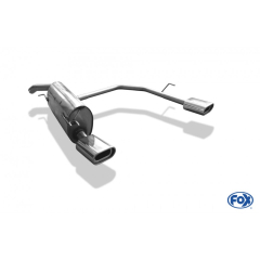 Fox Duplex-Endschalldämpfer je 1x135x80mm