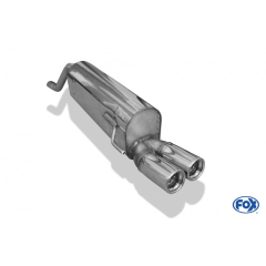 Fox Endschalldämpfer 2x76mm