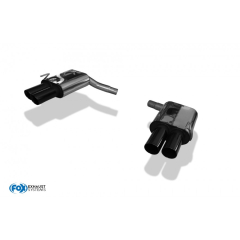 Fox Duplex-Endschalldämpfer je 2x90mm schwarz