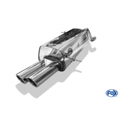 Fox Endschalldämpfer 2x70mm