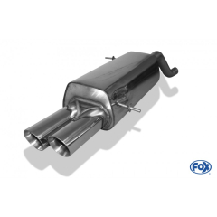Fox Endschalldämpfer 2x80mm