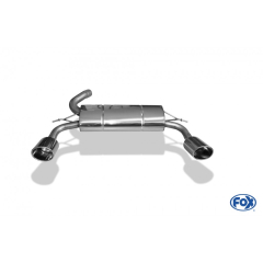 Fox Duplex-Endschalldämpfer je 1x129x106mm