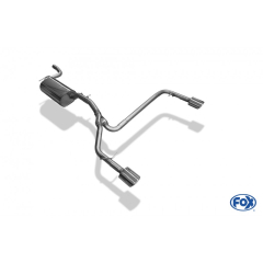 Fox Duplex-Endschalldämpfer je 1x106x71mm