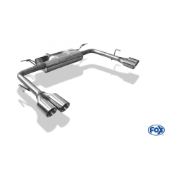 Fox Duplex-Endschalldämpfer je 2x80mm