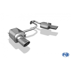 Fox Duplex-Endschalldämpfer je 129x106mm
