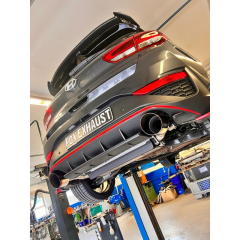 Fox Duplex Endrohrset je 130mm eingefärbt (für Original)