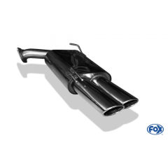 Fox Endschalldämpfer 2x106x71mm