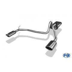 Fox Duplex-Endschalldämpfer je 1x115x85mm