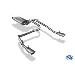 Fox Duplex-Endschalldämpfer je 1x140x90mm