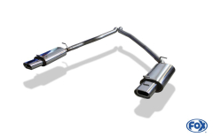 Fox Duplex-Endschalldämpfer je 1x135x80mm