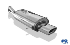 Fox Endschalldämpfer 1x135x80mm