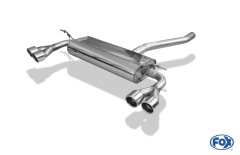 Fox Duplex-Endschalldämpfer je 2x76mm