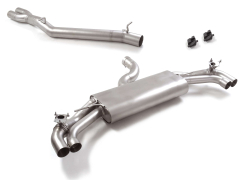 Ragazzon Mittelrohr + Endschalldämpfer (für Oriiginal)