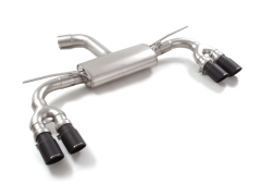 Ragazzon Duplex-Endschalldämpfer je 2x80mm Sport Line Black