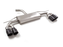 Ragazzon Duplex-Endschalldämpfer je 2x102mm Sport Line Black